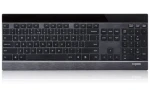 Rapoo E9270p čierna / bezdrôtová klávesnica s dotykovou multimediálnou plochou / 5 GHz / CZ verzia / 2x AA batérie