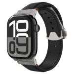 Spigen Classic Fit Band remienok pre Apple Watch 49mm/46mm/45mm/44mm čierna (AMP09304)