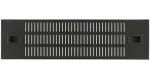 Lanview záslepka 19" racku 3U čierna / Záslepka racku / Perforovaná / Zaklapávacia / Oceľ / 482x15x132 mm (RAB410BL)