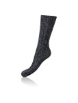 Zimné unisex ponožky NORWEGIAN STYLE SOCKS - BELLINDA 35-38 šedá