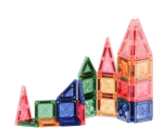 Mamido Cleverclixx Mini Pastel magnetická stavebnice zelená 28 ks