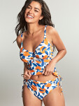 Vrchný diel plaviek SW1841 Blue-Orange - Panache 38D