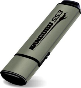 Kanguru Pamięć USB Kanguru SS3 (USB 3.0, zabezpieczona szyfrowaniem), Hnedýowo - Hnedý 32 GB