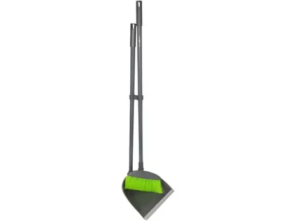 OEM Zmeták a lopatka na tyči / Upratovacia sada / S gumovou stierkou / Dĺžka 78 cm (280736)