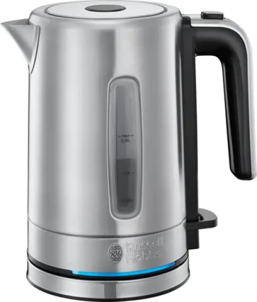 Russell Hobbs Compact Home 24190-70 / Rýchlovarná kanvica / 2400 W / 0.8L / nerez / strieborná (24190-70)