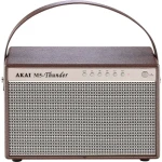 AKAI M5 THUNDER hnedá / Bezdrôtový reproduktor / Bluetooth 5.0 / 18W / 2x USB / AUX (4905192533205)