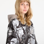 Mikina A BATHING APE Tree Edge Camo Layered Pullover Hoodie UNISEX White L