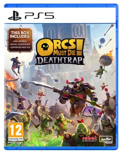 PS5 Orcs Must Die! Deathtrap / Akčná strieľačka / Angličtina / od 12 rokov / Hra pre Playstation 5