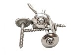 Nerezová skrutka V2A, 4,5 x 80 mm – 100 ks (stříbrná)