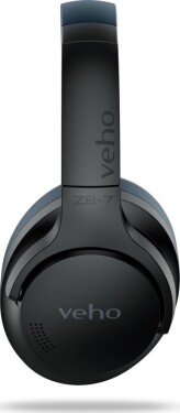 Veho Veho ZB-7 Sada słuchawkowy Przewodowy i Bezprzewodowy Opaska na głowę Połączenia/muzyka USB Type-C Bluetooth Čierny