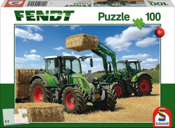 Schmidt Puzzle Traktory Fendt 724 Vario a Fendt 716 Vario