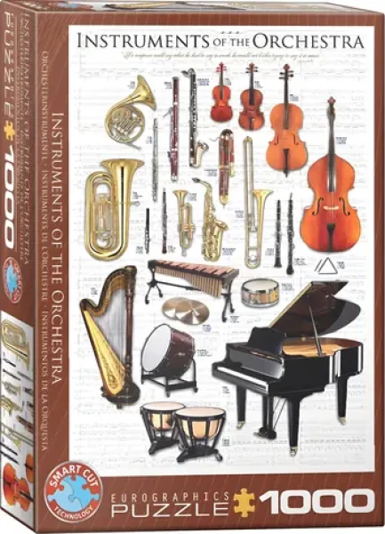 EUROGRAPHICS Puzzle Nástroje orchestra