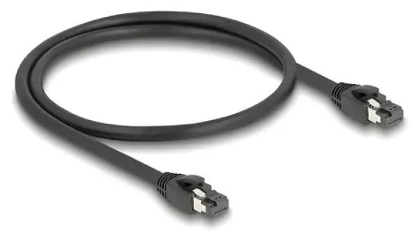 DeLock / Sieťový kábel RJ45 / Cat.8.1 S/FTP / 40 Gbps / 50 cm (80232)