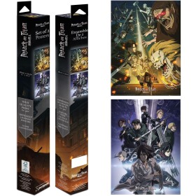 Paladone Attack on Titan Set plagátov mini 2 ks