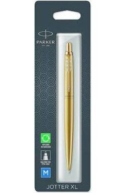 PARKER Jotter XL Monochrome Gold hrot M / guličkové pero / farba náplne: modrá (2122758)