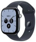 Apple Watch Series 12 GPS+Cellular 42mm Nočne modré keramické telo - Námornícky modrý športový remienok M/L / 150-200 mm (MJH04RK/A)