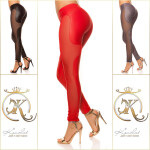 Sexy KouCla leggings with net-application