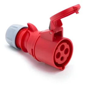 PCE Shark 214-6 / Prenosná zásuvka / 16A / 400V / 3P + Z / IP44 (214-6)