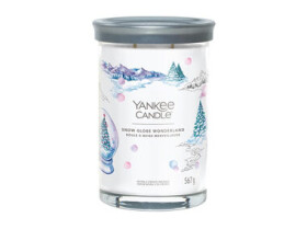 Yankee Candle Signature Snow Globe Wonderland Tumbler 567g - sviečka veľká 2 knôty / doba horenia: až 100h (5038581141688)