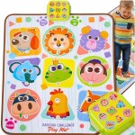 MalPlay Interaktívna podložka so zvieratkami