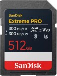 Hama SanDisk Extreme PRO 512GB SDXC Memory Card, R 300MB/s W 300MB/s, 8K, V90, UHS-II