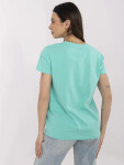 Tričko CLM TS 1640.87 turquoise S