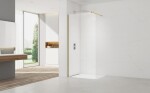 Sprchová zástena Walk-in 110 cm SAT vo farbe profilu zlatá lesk SATBWI110PRZ SATBWI110PRZ