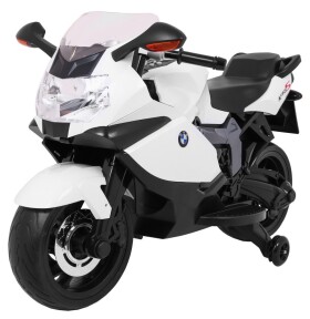 Mamido Detská elektrická motorka BMW K1300S biela