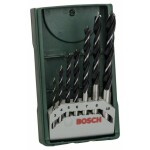 Bosch Accessories 2607019580 sada špirálových vrtákov do dreva 7-dielna 3 mm, 4 mm, 5 mm, 6 mm, 7 mm, 8 mm, 10 mm valcová stopka 1 sada; 2607019580