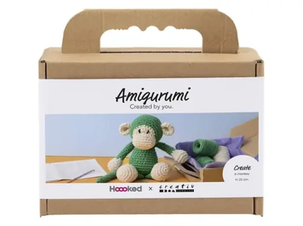 Creativ Company Sada na háčkovanie Amigurumi opička