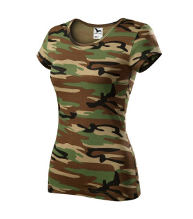 Camo Pure Tričko maskáčová hnedá 2XL
