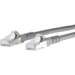 Metz Connect 1308450533-E RJ45 sieťové káble, prepojovacie káble CAT 6A S/FTP 0.50 m sivá s ochranou 1 ks; 1308450533-E