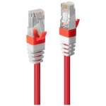 LINDY 45389 RJ45 USB kábel CAT 6A S/FTP 7.50 m červená 1 ks; 45389