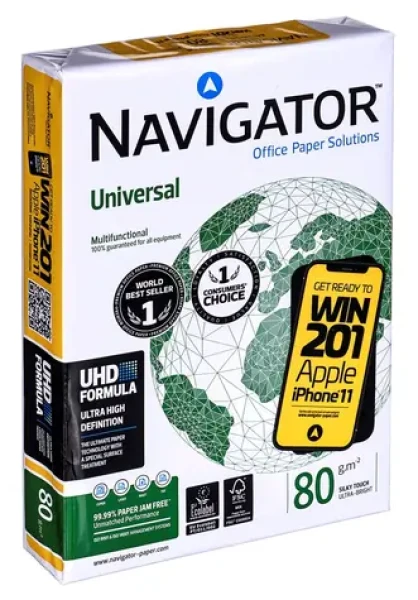 IGE Universal Premium Navigator 8247A80 / Kancelársky papier / A4 / 80 g/m2 / 500 listov (8247A80)