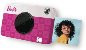 Kodak Kodak PRINTOMATIC Barbie Instant Print Camera, 2x3'', Pink