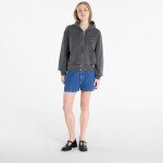 Mikina Carhartt WIP W' Hooded Nelson Jacket Black Garment Dyed S