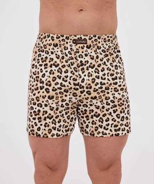 Boxerky Cornette Classic 011/181 3XL-5XL Hnědá 4XL