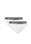 Pánské slipy ATLANTIC Mini 2Pack bílé