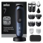Braun MultiGroom AIO7580 tmavo modrá / Multifunkčný zastrihávač / Li ION (AIO7580)