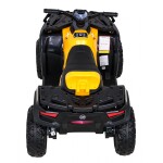 Mamido Detská elektrická štvorkolka XT-Speed ​​4x80W 24V žltá