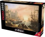 ANATOLIAN Puzzle Prístav pri západe slnka