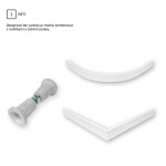 Mereo Obdĺžniková sprchová vanička, 100x90x3 cm, bez nožičiek, liaty mramor CV79M