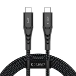Tech-Protect Ultraboost UB11T čierna / Nabíjací kábel / USB-C - USB-C / PD 240W / QC3.0 / 200 cm