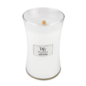 WoodWick Island Coconut 609.5g - váza veľká / doba horenia: až 120 hg (5038581054681)