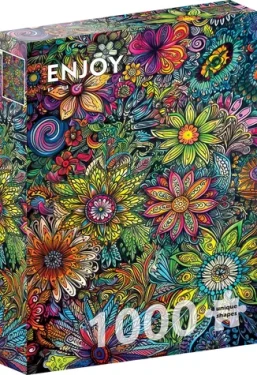 ENJOY Puzzle Sila kvetín