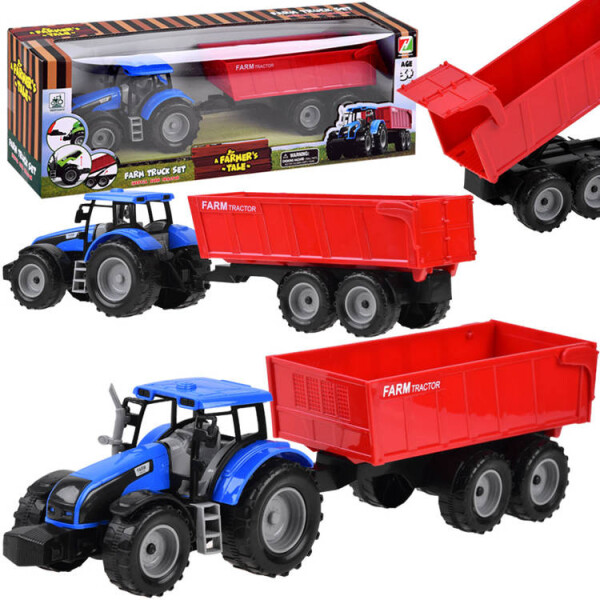 Mamido Traktor s prívesom stroj farmára ZA4345