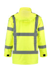 RWS Parka pracovná bunda unisex fluorescenčná žltá 4XL