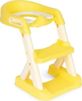 ECOTOYS Záchodová doštička s rebríkom - žltá (HA-P23S YELLOW)