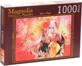 MAGNOLIA Puzzle Červená slivka
