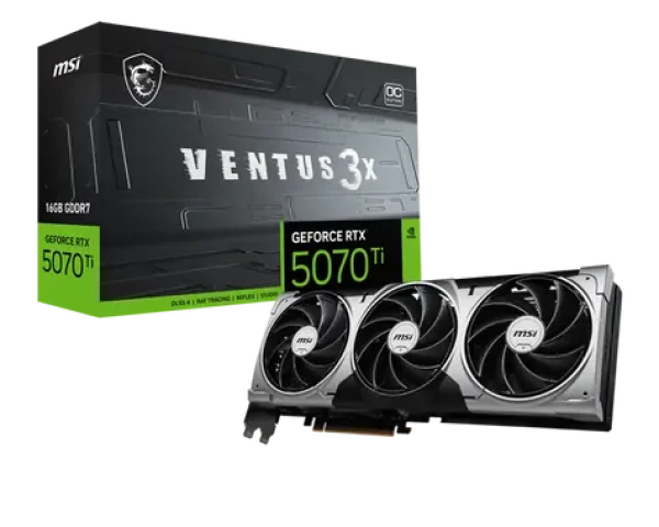 MSI GeForce RTX 5070 Tí 16G Ventus 3X OC (RTX 5070 Ti 16G VENTUS 3X OC)